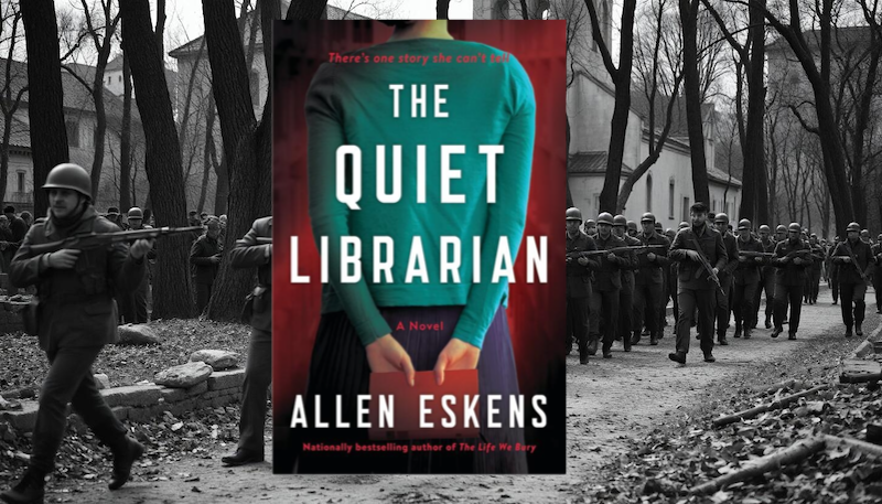 Le bibliothécaire tranquille par Allen Eskens #HistoricalFiction @aeskens #AudiobookReview #BookX #TuesdayBookBlog